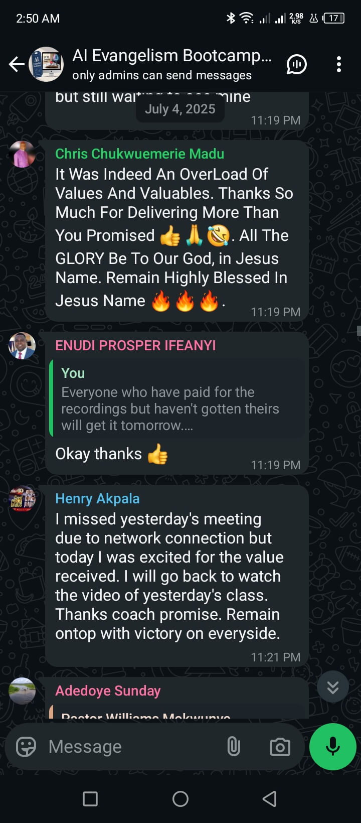 AI Evangelism Testimonial 12